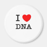 I Love DNA Refrigerator Magnet
