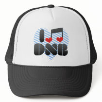 I Love DNB Trucker Hats