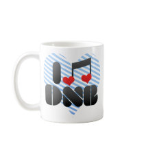 I Love DNB Coffee Mug