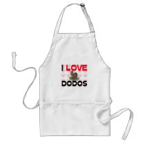 I Love Dodos Aprons