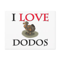 I Love Dodos Post Cards