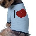 I Love pet clothing