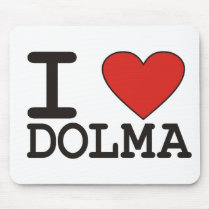 I Love Dolma Mousepad