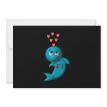 I love dolphins - I love you Custom Announcement