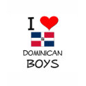 I Love Dominican Boys t-shirts