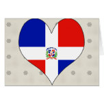 I Love Dominican Republic Card