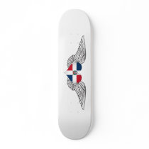 I Love Dominican Republic -wings Skateboard Decks