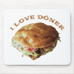 I Love Döner mousepads