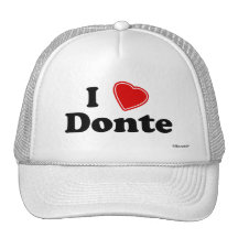 I Love Donte Hats