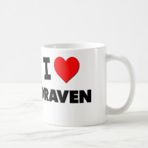 I love Draven Coffee Mugs
