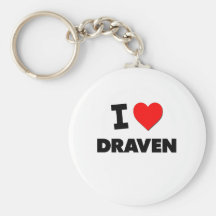 I love Draven Keychains