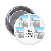 I love Drege Muzik button