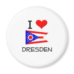 I Love Dresden Ohio Magnets