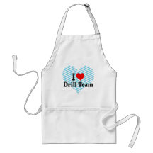 I love Drill Team Apron