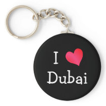 I Love Dubai Key Chain
