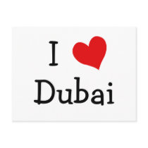 I Love Dubai Postcards