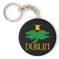 I Love Dublin Keychain