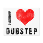 I Love Dubstep postcards