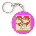 I Love Ducklings! keychains