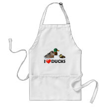 I Love Ducks Apron