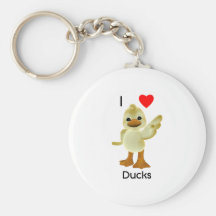 I love ducks key chains