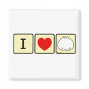 I Love Dumpling Magnet
