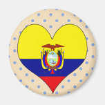 I Love Ecuador Fridge Magnets