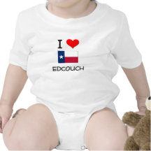 I Love Edcouch Texas Tee Shirt