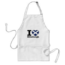 I love Edinburgh Aprons