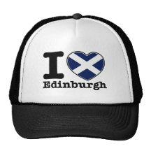 I love Edinburgh Mesh Hats