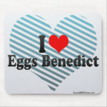 I Love Eggs Benedict Mouse Pad