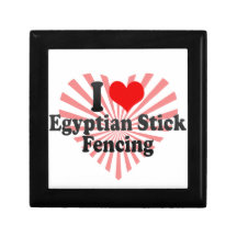 I love Egyptian Stick Fencing Keepsake Boxes