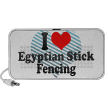 I love Egyptian Stick Fencing Mp3 Speaker