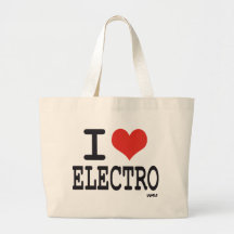 I love electro canvas bags