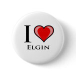 I Love Elgin buttons