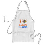 I Love Elgin, IL aprons