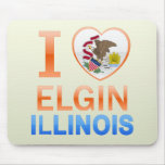 I Love Elgin, IL mousepads