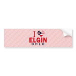I love Elgin, Ohio bumper stickers