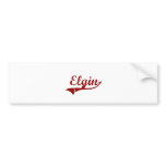 I Love Elgin Oklahoma bumper stickers