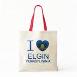 I Love Elgin, PA bags