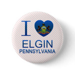 I Love Elgin, PA buttons