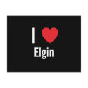I love Elgin postcards