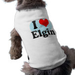 I Love Elgin, United States pet clothing
