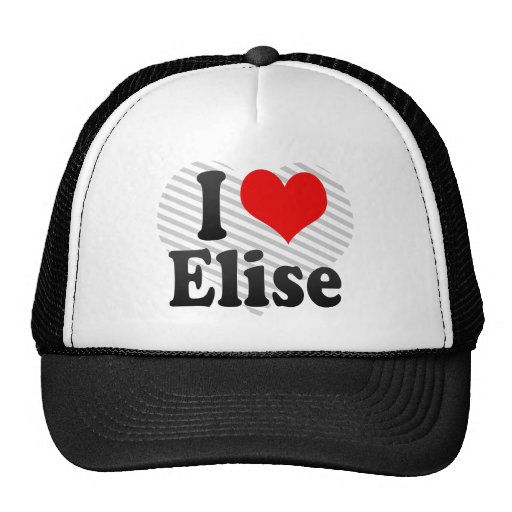 I love Elise Trucker Hat