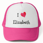 I Love Elizabeth hats