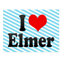 I love Elmer Post Cards