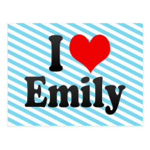 I love Emily Post Cards