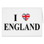 I Love England Cards