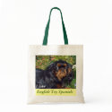 I Love English Toy Spaniels bags