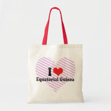 I Love Equatorial Guinea Bags